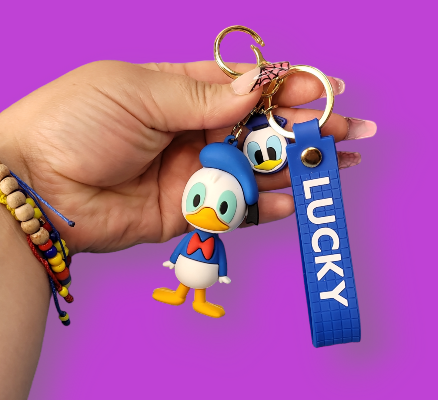 Donald Duck Keychain.